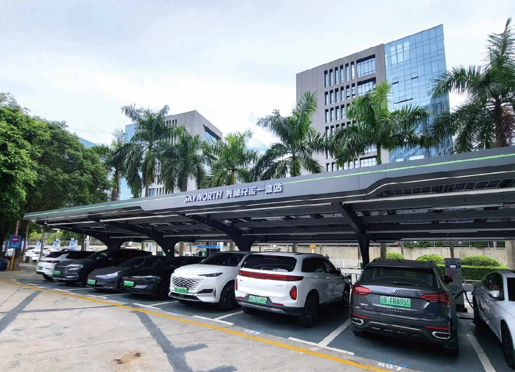 Solar-Storage-Super Charging Station, Shenzhen